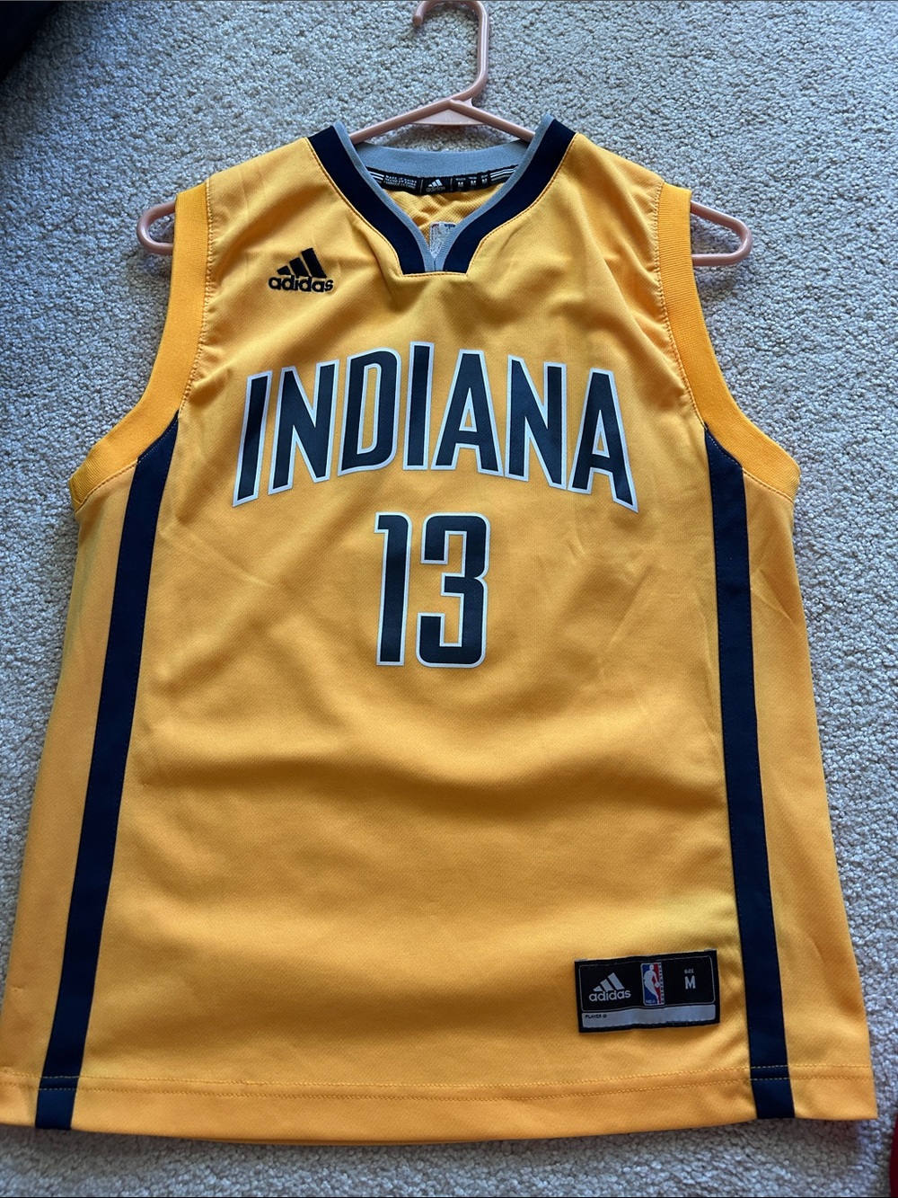 adidas Indiana Pacers Jersey NBA Paul George youth medium